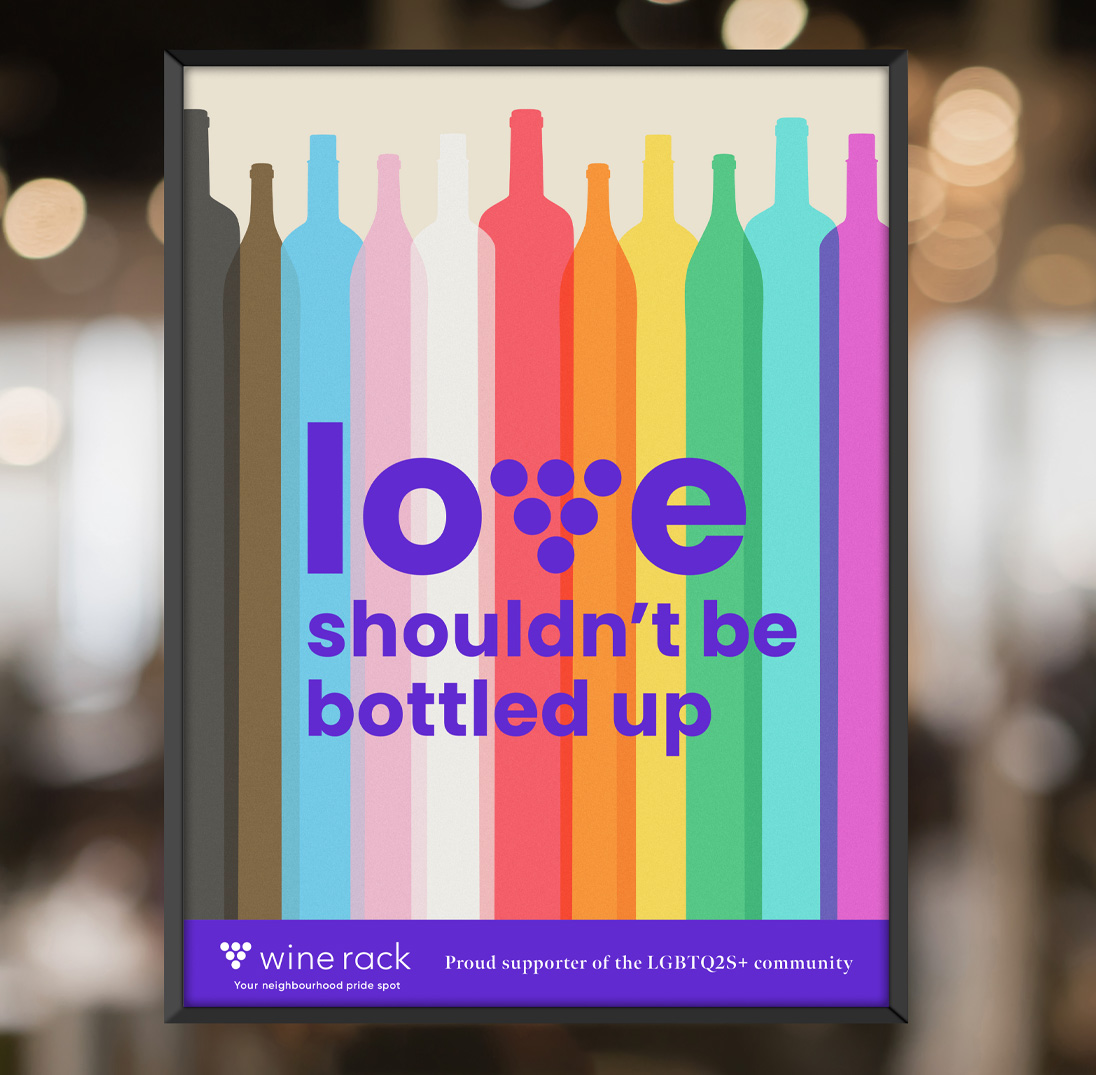 Retail Activation for Wine Rack PRIDE — Central Station