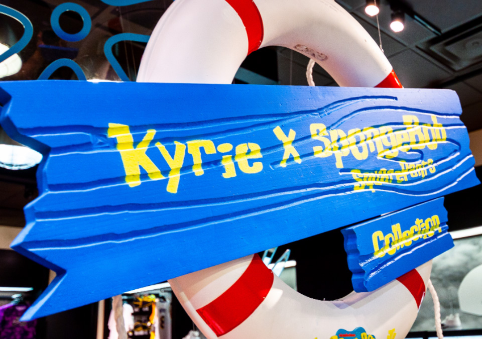 Pop-up Store Takeover for the Nike's Kyrie x SpongeBob Collection - Central Station